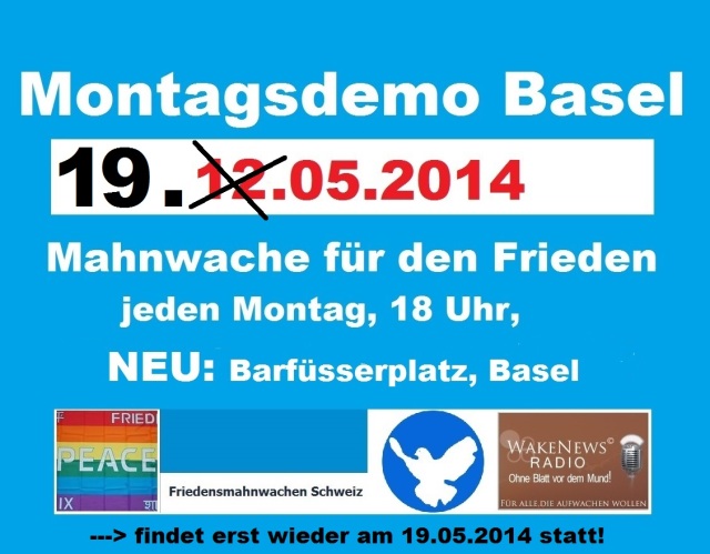Montagsdemo Logo Schweiz Basel 20140512 rev