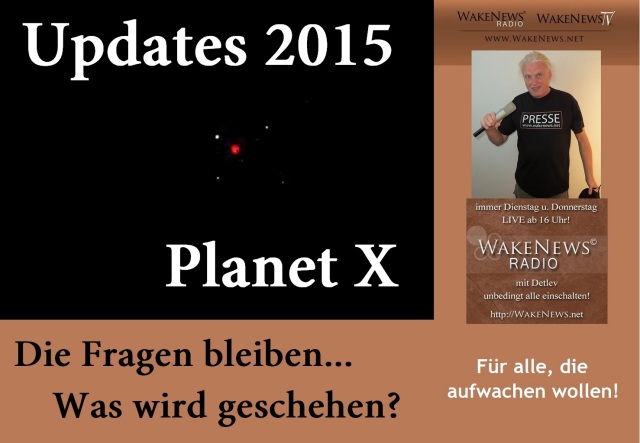 Updates 2015 - Planet X