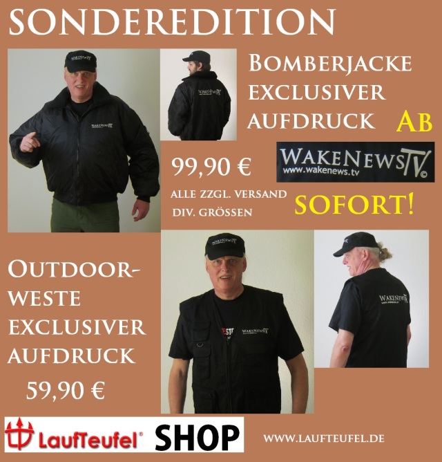 Bomberjacken und Outdoor-Westen Wake News TV