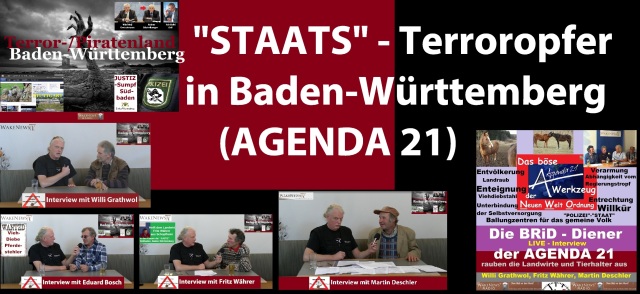 ‌STAATS-TERROR-OPFER Baden Württemberg