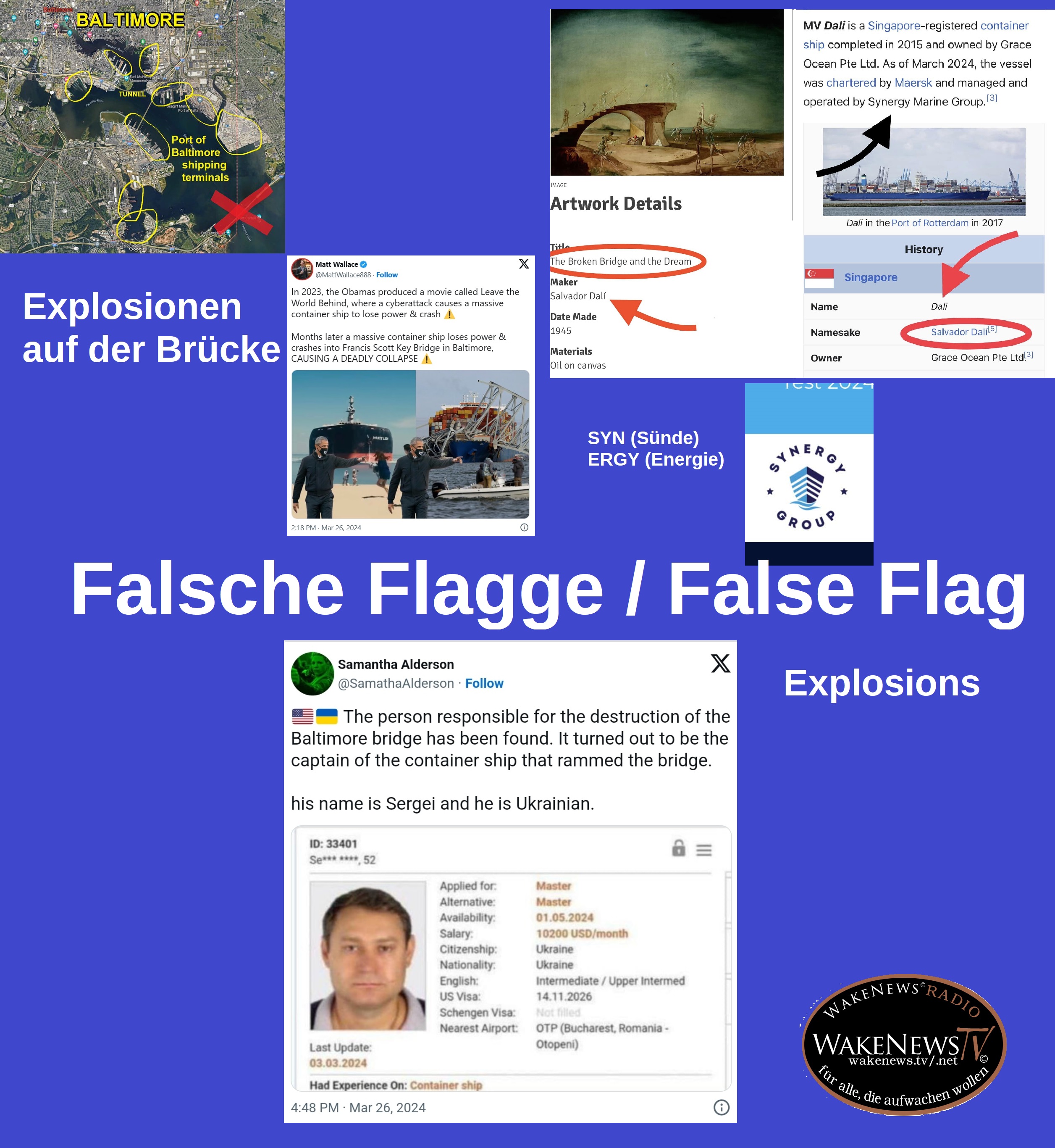 Baltimore False Flag